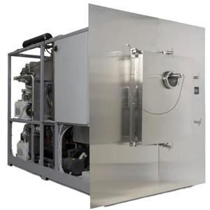 硅油原位凍干機(水冷)(GLZ藥品級別)批量生產(chǎn)型QFN-DGJ-GLZ系列